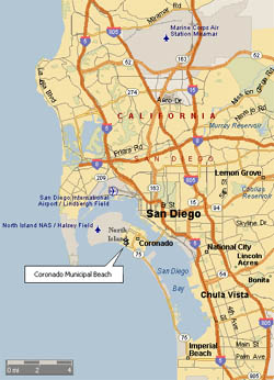 ����� ����� Coronado Beach � ���-�����