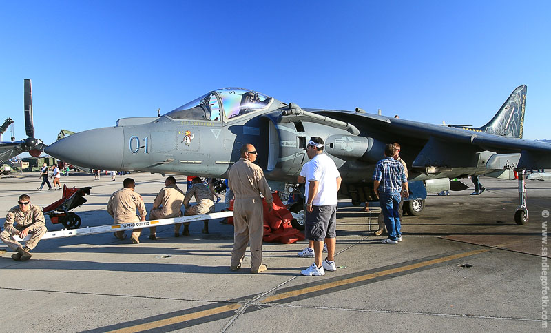 Самолет вертикального взлета и посадки Harrier